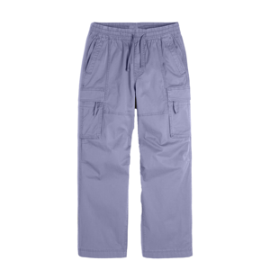Pantalones Cargo Grises para Hombre, Cintura Elástica con Cordón, Múltiples Bolsillos, Corte Recto Informal, Pantalones de Lona de Peso Medio, Ropa de Otoño - Product Image 3