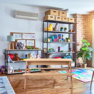 3-in-1 convertibile bambini all'aperto tavolo da Picnic in legno con ombrello grigio ASTM & CPSIA certificata per il gioco di sabbia e acqua - Product Image 4