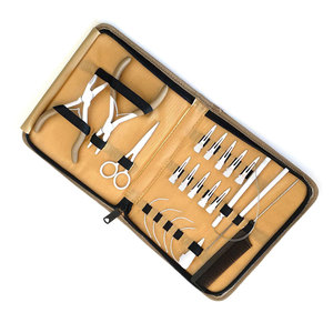 Kit de Extensiones de Cabello de Alto Rendimiento al por Mayor, Juego de Herramientas Profesionales de Alta Calidad para Extensiones de Cabello con Micro Anillos - Product Image 4