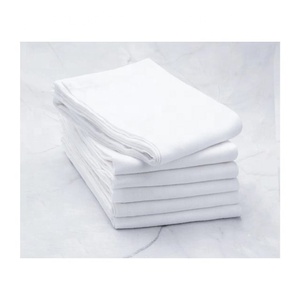 Élégant Design Géométrique Brodé Golf Cuisine Fête Et Mariage 100% Coton Biologique Personnaliser Tailles GOTS Certificat Serviettes - Product Image 2