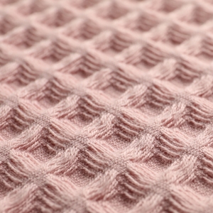 Wildrose Bliss Waffle Weave 100% Cotton Eco-Friendly Bath Towel Soft Quick Dry Luxury Home Use - Product Image 5