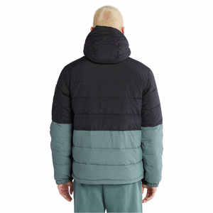 Heavyweight Two-Tone <b>Men's</b> Winter Puffer Jacket Hooded Windproof Parka <b>Thermal</b> Outdoor Padded Coat Streetwear Warm Down Jacket - Product Image 4