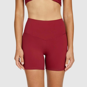 <b>Women</b> Casual <b>Shorts</b> Summer Lightweight Comfortable <b>Shorts</b> <b>Elastic</b> <b>Waist</b> Daily Wear <b>Shorts</b> Custom Design OEM Factory - Product Image 3