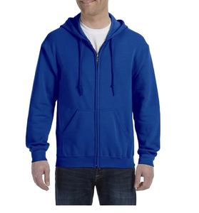 Sweat-shirt à capuche zippé en polaire pour adulte, logo personnalisé, nouvelle arrivée, vente en gros, Bangladesh, veste à capuche zippée intégrale pour homme, uni - Product Image 1