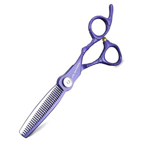 Tijeras de Peluquería Profesionales de 6 Pulgadas, Acero Japonés 440C, con Tijeras de Entresacar para un Corte de Precisión - Product Image 1