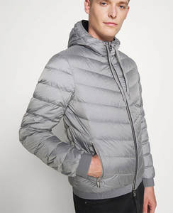 Chaquetas acolchadas de invierno al aire libre, venta al por mayor de logotipo personalizado ligero para hombre impermeable transpirable acolchado abajo chaqueta acolchada - Product Image 3