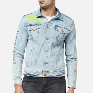 Premium Quality Factory Supplier <b>Denim</b> <b>Jackets</b> for <b>Men</b> High Quality Custom Design Wholesale Prices Slim Fit <b>Denim</b> <b>Jackets</b> - Product Image 1