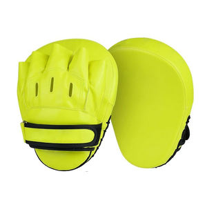 Guantes de Boxeo de Cuero Duradero, Almohadillas de Boxeo Profesionales, Almohadillas de Enfoque Manuales para Entrenamiento de MMA, Muay Thai, Kickboxing y Karate - Product Image 6