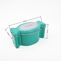 Boîte en métal miniature personnalisée en forme de bonbon avec couleur et logo sur mesure pour emballages alimentaires, chocolats et cadeaux