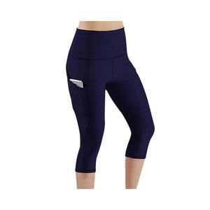 Leggings de yoga taille haute respirants sans couture, collants de sport ajourés avec empiècements en maille, pantalons de compression pour la course, vêtements de sport personnalisés OEM - Product Image 5