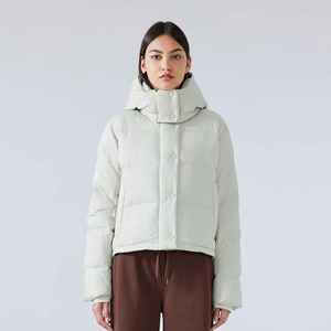 Women's Oversized Long Hooded <b>Puffer</b> <b>Jacket</b> <b>Thin</b> Winter Warm Bubble Coat Windproof Insulated Streetwear Outdoor Casual Style - Product Image 1