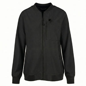 Chaqueta Médica al por Mayor para Mujer, Uniforme de Enfermera con Cremallera Frontal, Abrigo Cálido con Cuello y Puños Acanalados, Chaquetas Bomber para Hospital - Product Image 5