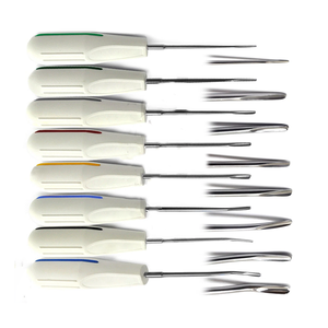 Elevadores dentales quirúrgicos para la extracción de dientes luxados en conductos radiculares, para procedimientos precisos y atraumáticos - Product Image 1