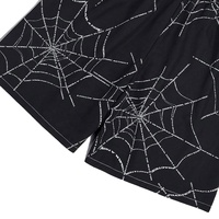 Conception personnalisée, confortable, écologique, décontracté chic, imprimé toile d'araignée pour homme, 100% polyester, respirant, séchage rapide, haute qualité