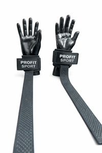 สายรัดยกน้ำหนักไททันพร้อมที่รองรับข้อมือ ถุงมือออกกำลังกายสำหรับยกน้ำหนักและฝึกซ้อม - Product Image 3