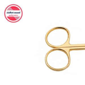 Tijeras quirúrgicas de Iris con borde de corte TC, instrumentos quirúrgicos reutilizables de acero inoxidable, cuchillas rectas de 12cm y 4,75 pulgadas - Product Image 5