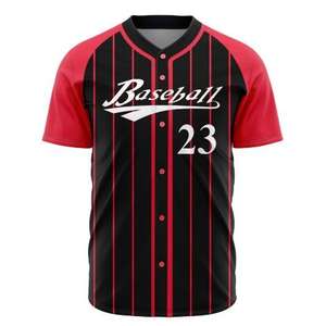Factory Customized Classic Style Baseball Jerseys & Sports Shirts, Embroidery Available, OEM Service Provided - Product Image 2