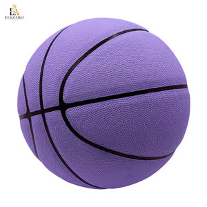 Balón de Baloncesto Personalizado Elyzaro Morado, Talla 7, de Goma, Balón Deportivo de Alta Calidad - Product Image 1