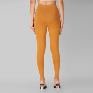 Leggings Deportivos de Cintura Alta para Mujer, Diseño Personalizado con Logotipo, Spandex/Nylon, 220g, Lavado Ácido, Venta al Por Mayor - Product Image 5