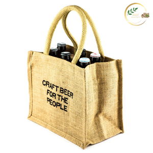 Heavy Duty Jute <b>Storage</b> Bag for <b>Clothes</b> Toys and Household Items with Reinforced Stitching - Product Image 2