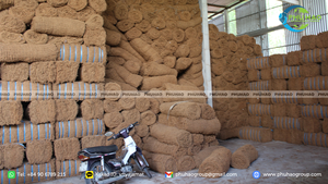 ตาข่ายใยมะพร้าวธรรมชาติ COIR NET สำหรับการปกป้องสิ่งแวดล้อมและการควบคุมการกัดเซาะอย่างยั่งยืนในงานจัดสวน - Product Image 3