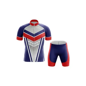 Racing Sport Fiets Korte Wielertrui Fiets Uniform Wielertrui Wielerwedstrijd Jacket Set