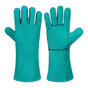 Wholesale Industrial Safety <b>Gloves</b> Long-lasting Hand Protection for Welders Cheap Cowhide Split Leather Welding <b>Gloves</b> - Product Image 5