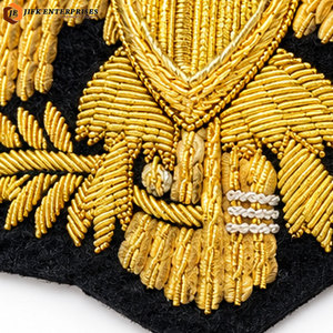 Écusson décoratif brodé de qualité, style historique, à coudre, finition raffinée, écologique, pour musées de la guerre civile américaine - Product Image 6