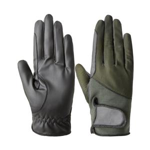 Gants d'équitation en cuir personnalisés, isolés thermiquement, à doigts entiers, pour l'été et l'hiver, avec poignées antidérapantes, unisexe - Product Image 1