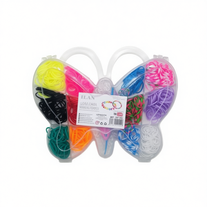 Ilan Elastici per Artigianato Butterfly Box 500 Pezzi 15x17Cm - Product Image 1