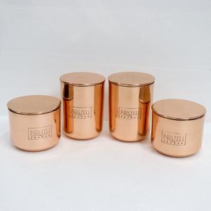 Tapa de Latón Macizo Brillante Resistente al Calor y Ecológica para Recipientes de Velas, Nuevos Diseños, Frascos de Velas Hechos a Mano para Fabricación de Velas - Product Image 6