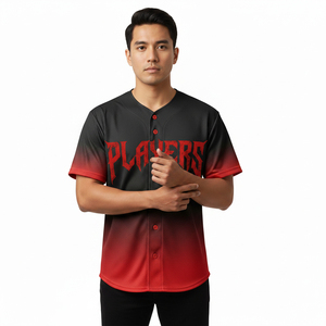 Camiseta de Béisbol Personalizada 100% Poliéster, Camisetas Deportivas Transpirables de Alta Calidad - Product Image 5