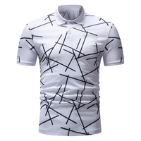 Pakaian Golf Profesional Desain Baru Bernapas Kering dan Nyaman 100% Katun Pria Hip Hop Ukuran Besar Kaos Harga Grosir Kustom