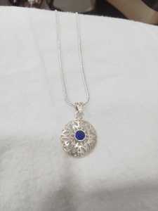 Jewelry Necklace For Women Jewelry Necklace handmade gemstone women Top Quality Blue Stone - Product Image 1