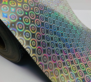 Self Adhesive Red Holographic Sparkle PET Vinyl Film Glitter Craft Sheet DIY Decoration <b>Scrapbooking</b> Projects Cosmetic Perfume - Product Image 2