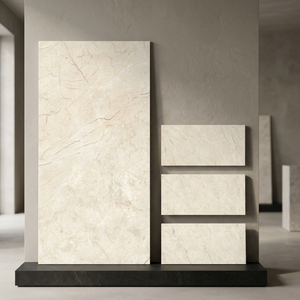 Carreaux de céramique en porcelaine Fluide Gold 2x4ft (60x120cm) effet marbre émaillé, carreaux de marbre poli design, carreaux de marbre pour sol et mur - Product Image 2