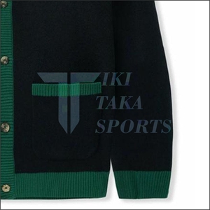 Colección Sororidades: Cárdigans Unisex Tiki Taka Deportivos Casuales de Otoño-Invierno, Antiarrugas, Bordados, con Forro de Algodón Tejido - Product Image 6