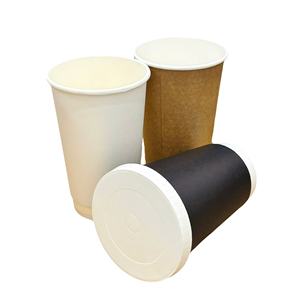 Vaso de Papel Biodegradable, Ecológico, Compostable, Desechable, de Doble Pared, Apto para Alimentos, Impresión Flexográfica Personalizable, Diseño Estrella Luna Vietnamita - Product Image 3