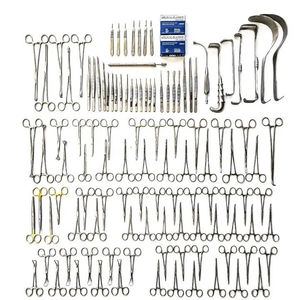 Juego de Instrumentos Quirúrgicos Manuales para Laparotomía, 108 Piezas, Duradero, Kit de Cirugía Abdominal de Acero Inoxidable, Suministro al por Mayor para Hospitales - Product Image 3
