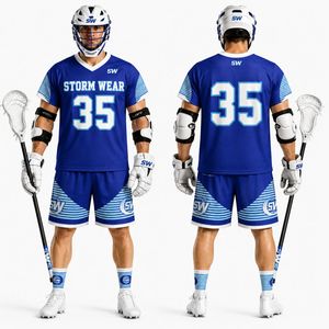 Nuevos Uniformes de Lacrosse Profesionales Premium para Hombre al por Mayor, Ropa Deportiva de Nuevo Estilo, Diseño por Sublimación, Uniformes de Lacrosse Personalizables - Product Image 1