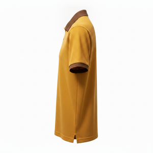 Chemises polo pour hommes en coton, taille plus, design personnalisé, manches courtes, style streetwear, couleur personnalisée, vêtements de sport - Product Image 6