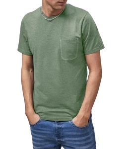 เสื้อเชิ้ตแขนสั้นคอกลมผู้ชาย ผ้าฝ้าย 100% สวมใส่สบาย มีกระเป๋าหน้า ระบายอากาศได้ดี แห้งเร็ว เหมาะสำหรับกิจกรรมกลางแจ้ง - Product Image 6