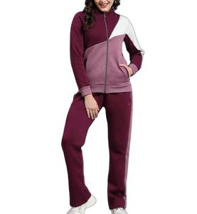 Conjuntos Deportivos Personalizados con Logotipo, Pantalones Deportivos para Mujer, Traje Deportivo de 2 Piezas, Chándal de Felpa, 100% Algodón, 2026 - Product Image 2