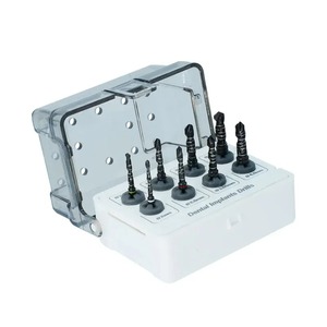 High Quality Stainless Steel Manual Custom Made Dental Trephine Drills Kit 8pcs Implant Surgical Orthodontic <b>Set</b> - Product Image 5