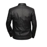 Veste en cuir Ghost Rider faite à la main – Costume de motard pour cosplay de Robbie Reyes