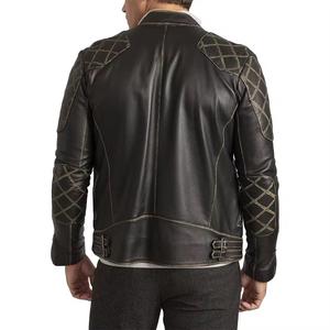 2025 Reversible Best <b>Men</b> Stand Collar Streetwear Leather <b>Jacket</b> Hot Sale Trendy Look <b>Long</b> Sleeved Embroidery Mend - Product Image 5