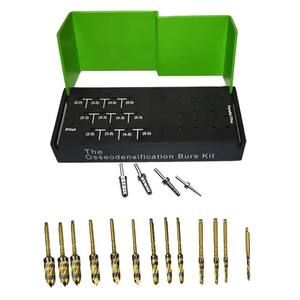 Kit de 17 Piezas de Fresas para Osteodensificación, Fresas Quirúrgicas para Implantes Dentales, Juego de Instrumentos Reutilizables de Acero Inoxidable de Precisión - Product Image 1