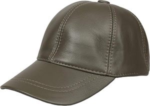 Unisex Minimalist Black Leather Baseball <b>Cap</b> <b>Women</b> Fashion Low Profile Leather Dad Hat Custom Chic PU Leather <b>Cap</b> - Product Image 2