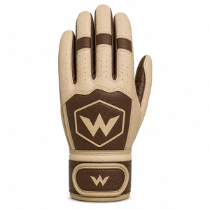 2026 Custom <b>Baseball</b> Batting <b>Gloves</b> Premium Leather Anti-Slip Grip Adult Youth <b>Baseball</b> <b>Gloves</b> OEM Logo Sports Training - Product Image 1