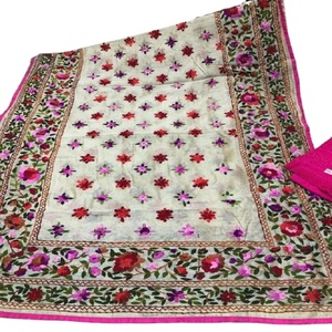 ชุดสูทผู้หญิง,ชุดสูทผ้าฝ้ายพิมพ์ลาย Dupatta ในอัตราขายส่ง Phulkari Dupatta - Product Image 1
